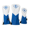 IZZO Golf 3 Piece Golf Club Headcover Set - Assorted Colors