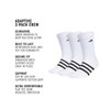 adidas Adaptive Unisex Crew Socks - 3-Pack