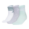 adidas Women's Cushioned 3-Stripe 3.0 High Quarter Socks 3-Pack - Various Colors