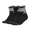 adidas Women's Cushioned 3-Stripe 3.0 High Quarter Socks 3-Pack - Various Colors