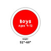 Orlimar ATS Series Junior Boys' Driver - Ages 9 to 12 , Red/Black