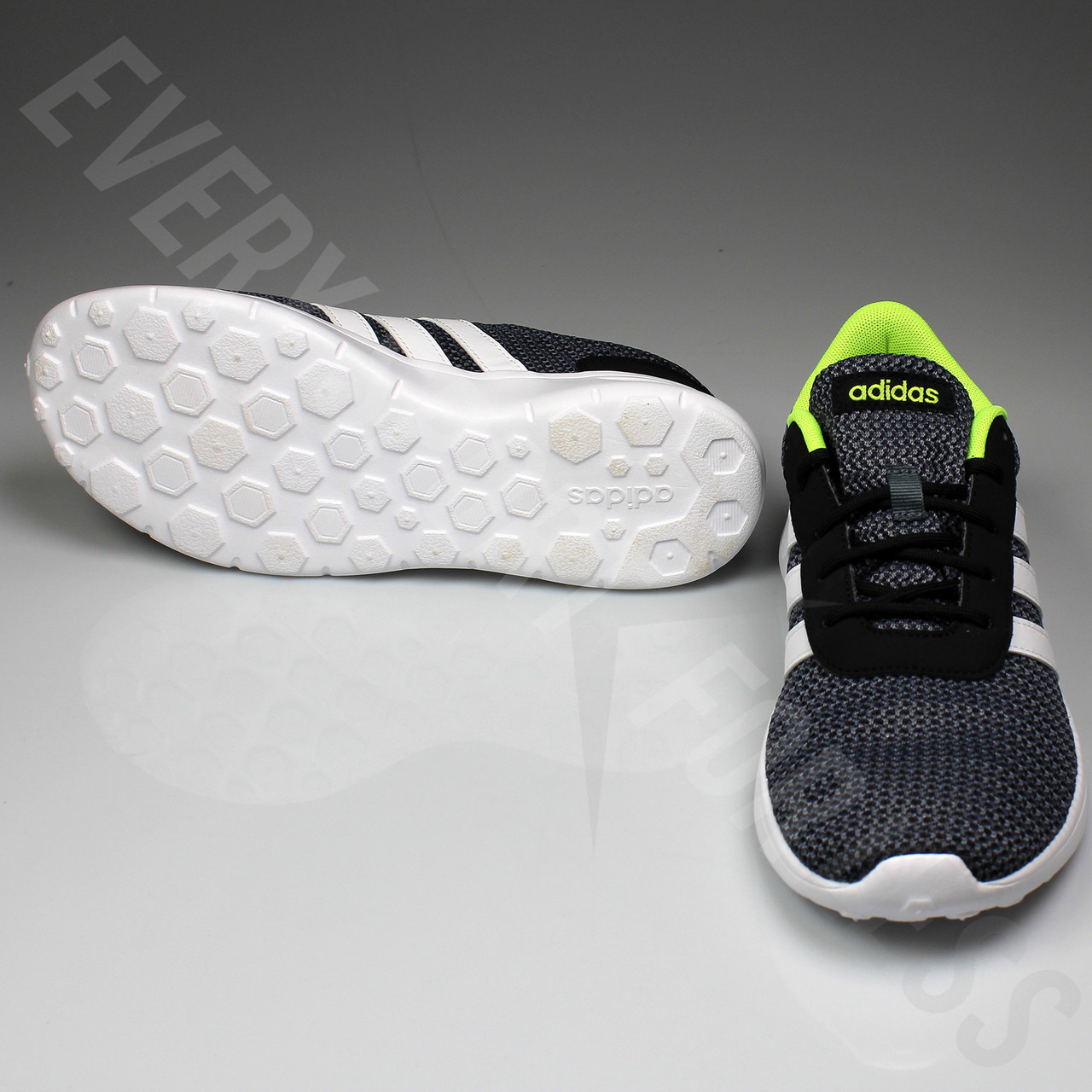 verfrommeld Concreet jeugd Adidas Neo Lit Racer - Mens - F99417 - Black/White Size 8