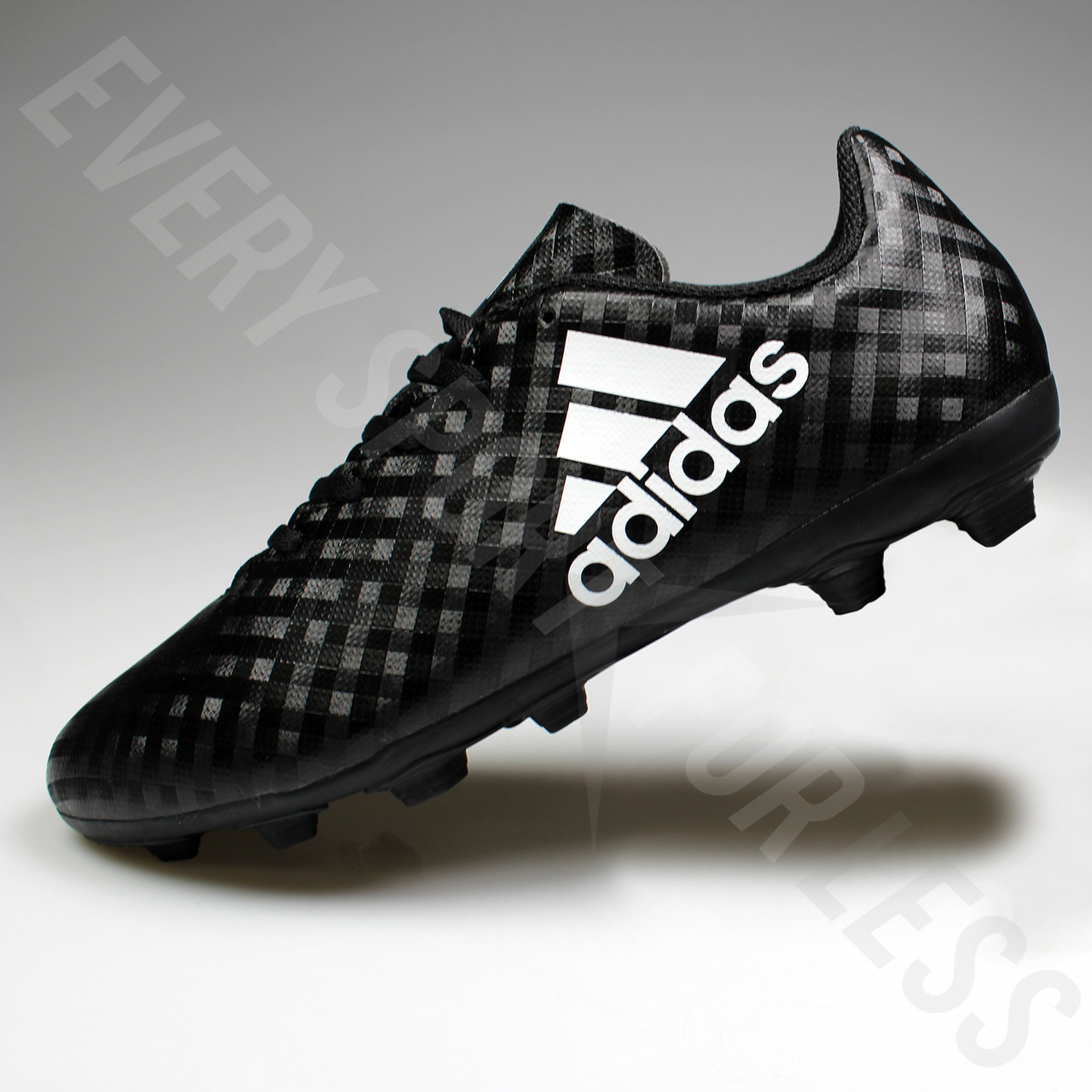 Adidas X 16.4 FxG Junior Cleats BB1045 - Black/White/Black