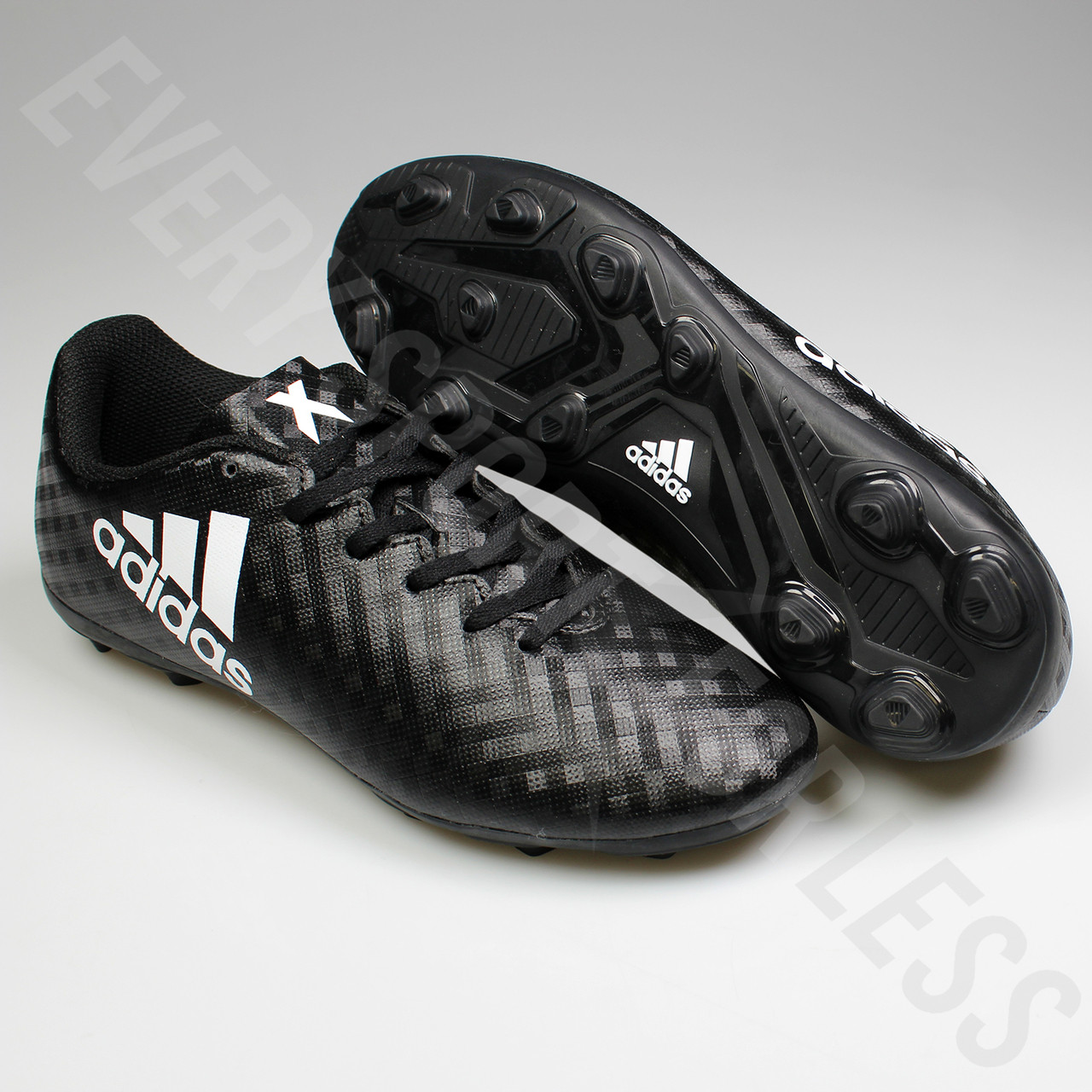 indrømme Kartofler ideologi Adidas X 16.4 FxG Junior Soccer Cleats BB1045 - Black/White/Black