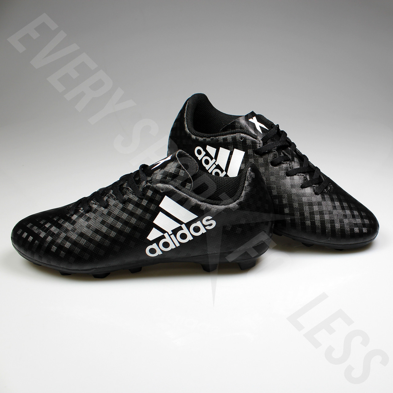 Adidas X 16.4 FxG Junior Cleats BB1045 - Black/White/Black