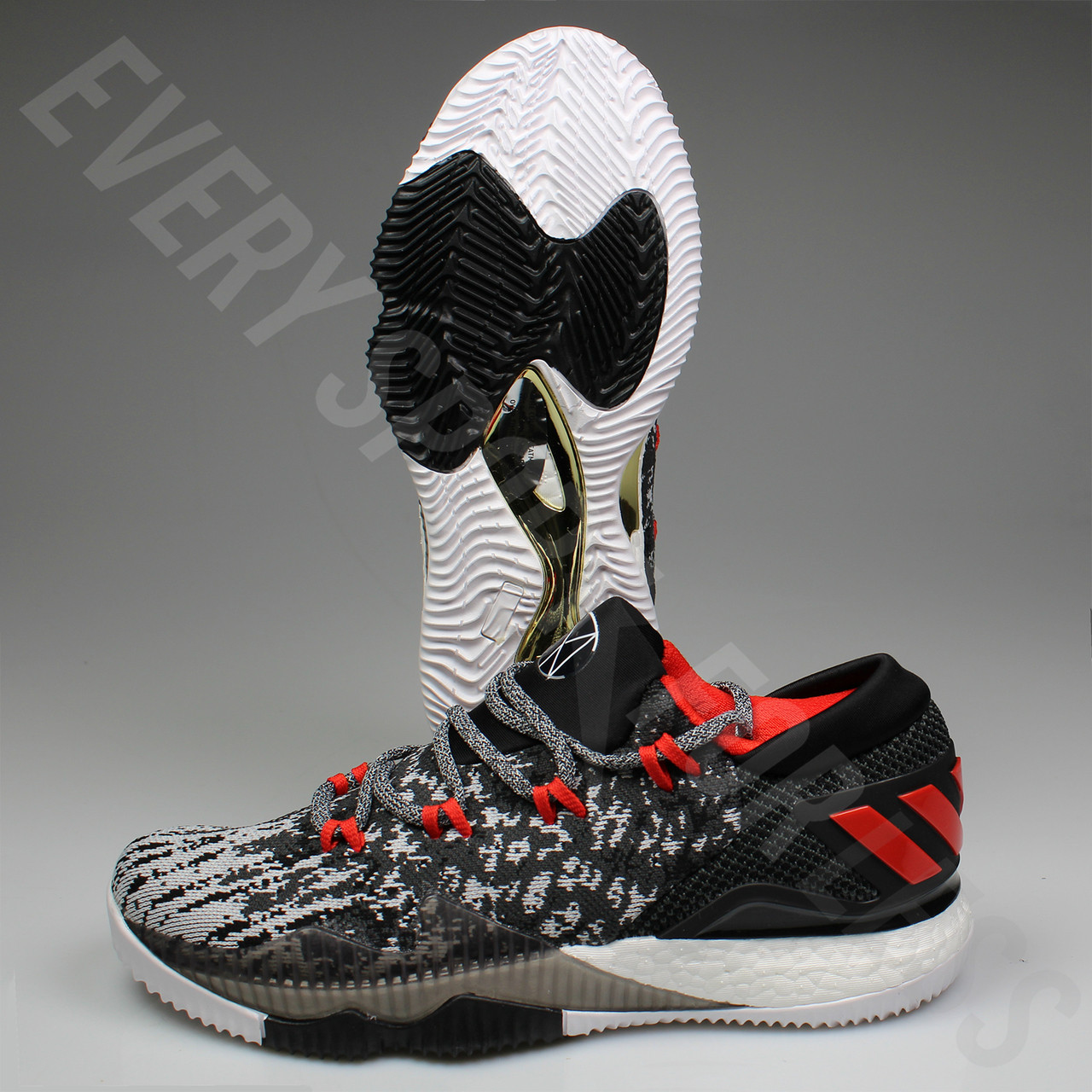 adidas crazylight boost white and red