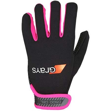 pink hockey gloves