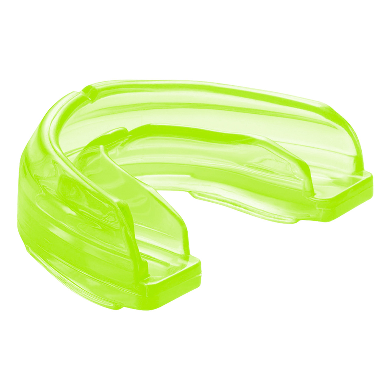 Shock Doctor Braces Strapped Youth Mouthguard Green
