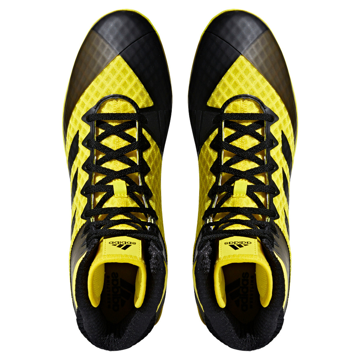Adidas Mat Wizard 4 Yellow & Black Wrestling Shoes