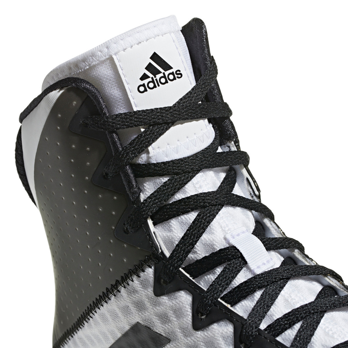 Adidas Mat Wizard Wrestling Shoes Black White