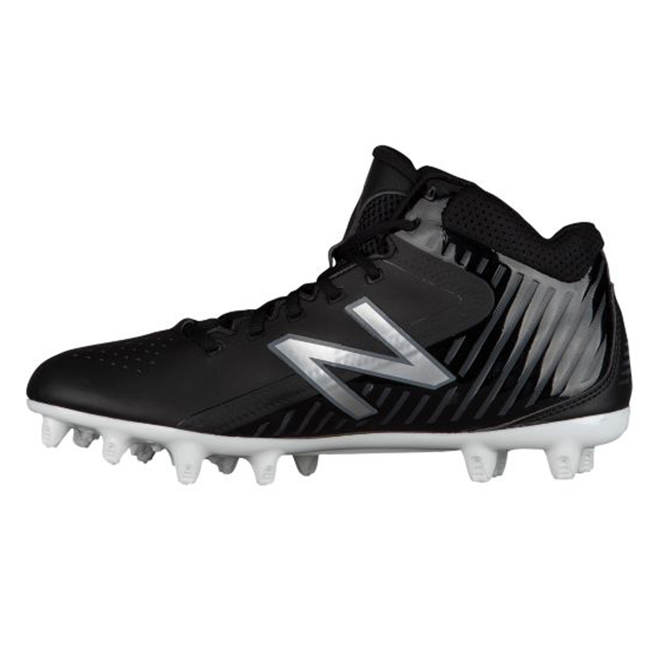 all black lacrosse cleats