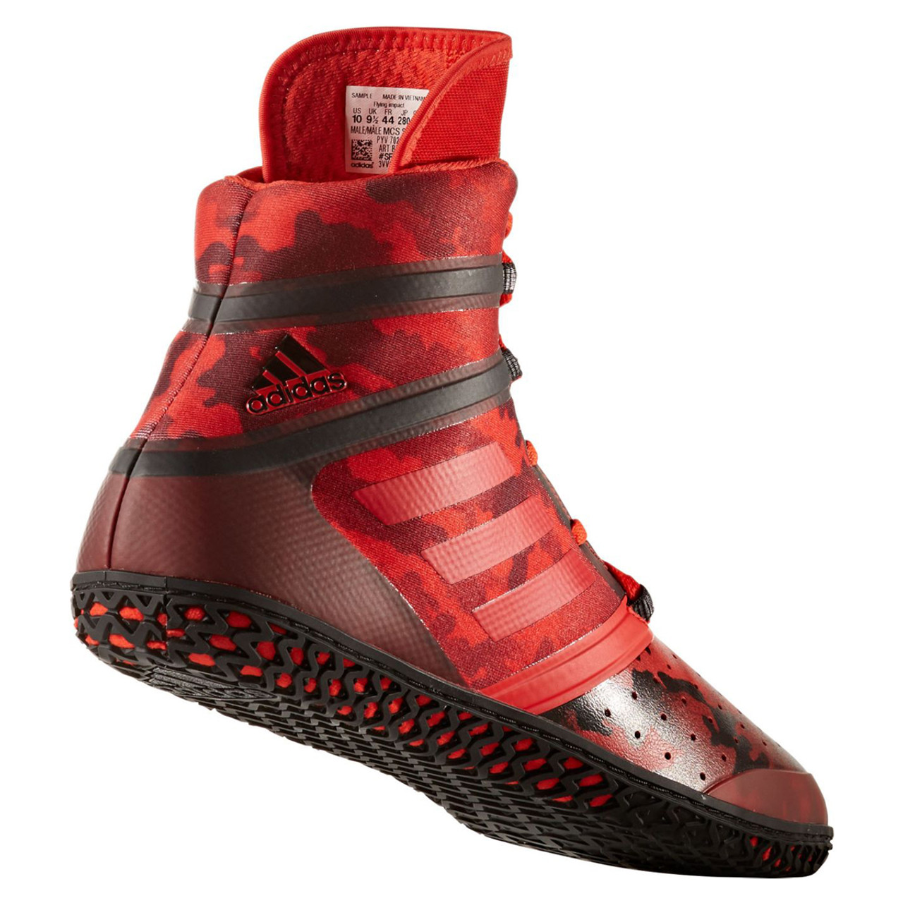 Adidas Impact Men's Wrestling Shoes BY1580 Red Camo