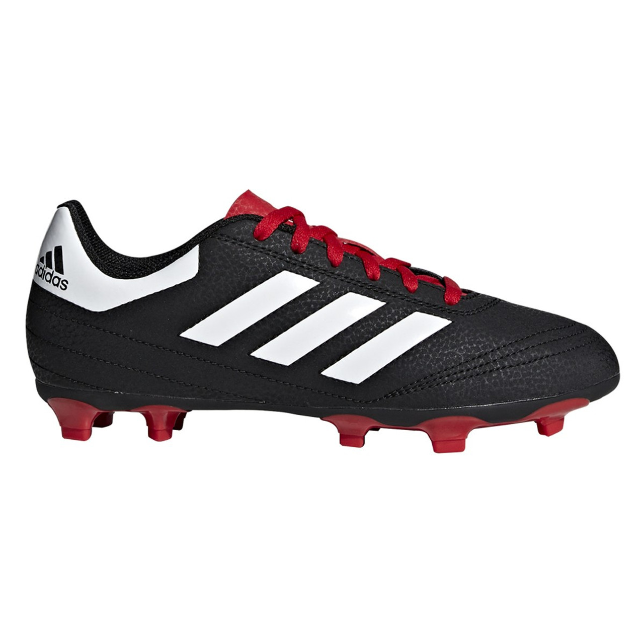 black and red adidas soccer cleats