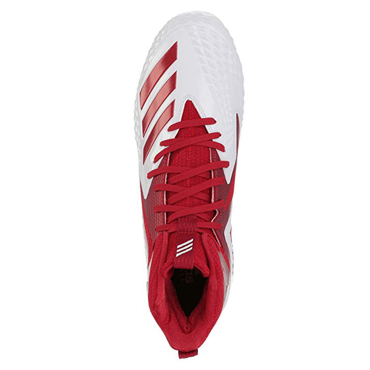 red white football cleats