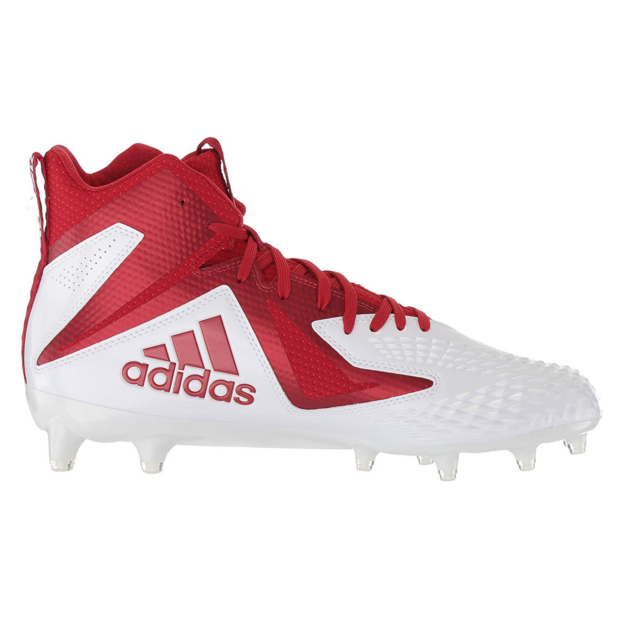 red white football cleats