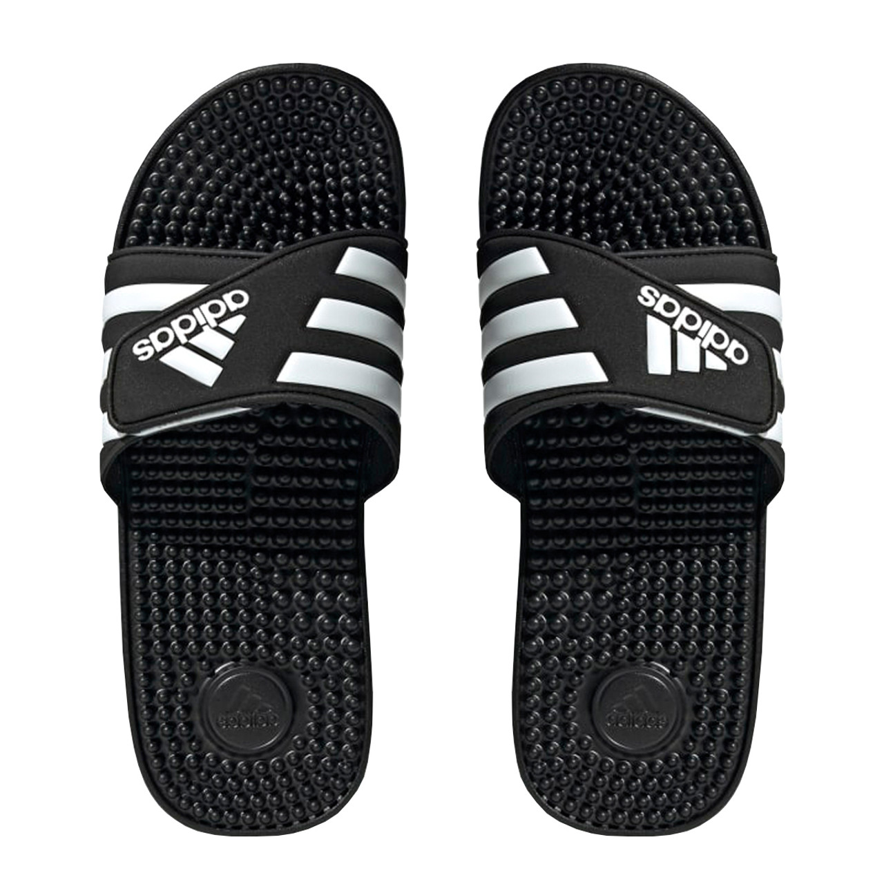 Adidas Adissage Sandals Unisex | Black & White Slide