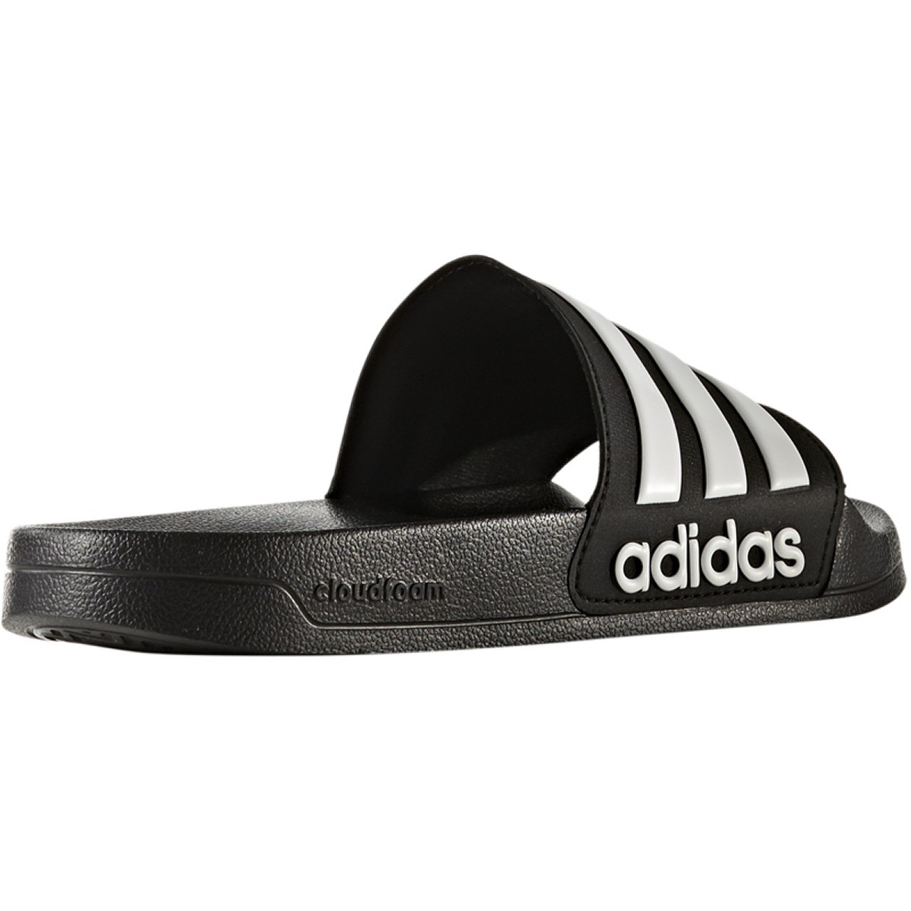 Adidas Adilette Shower Slide Sandals | Black White