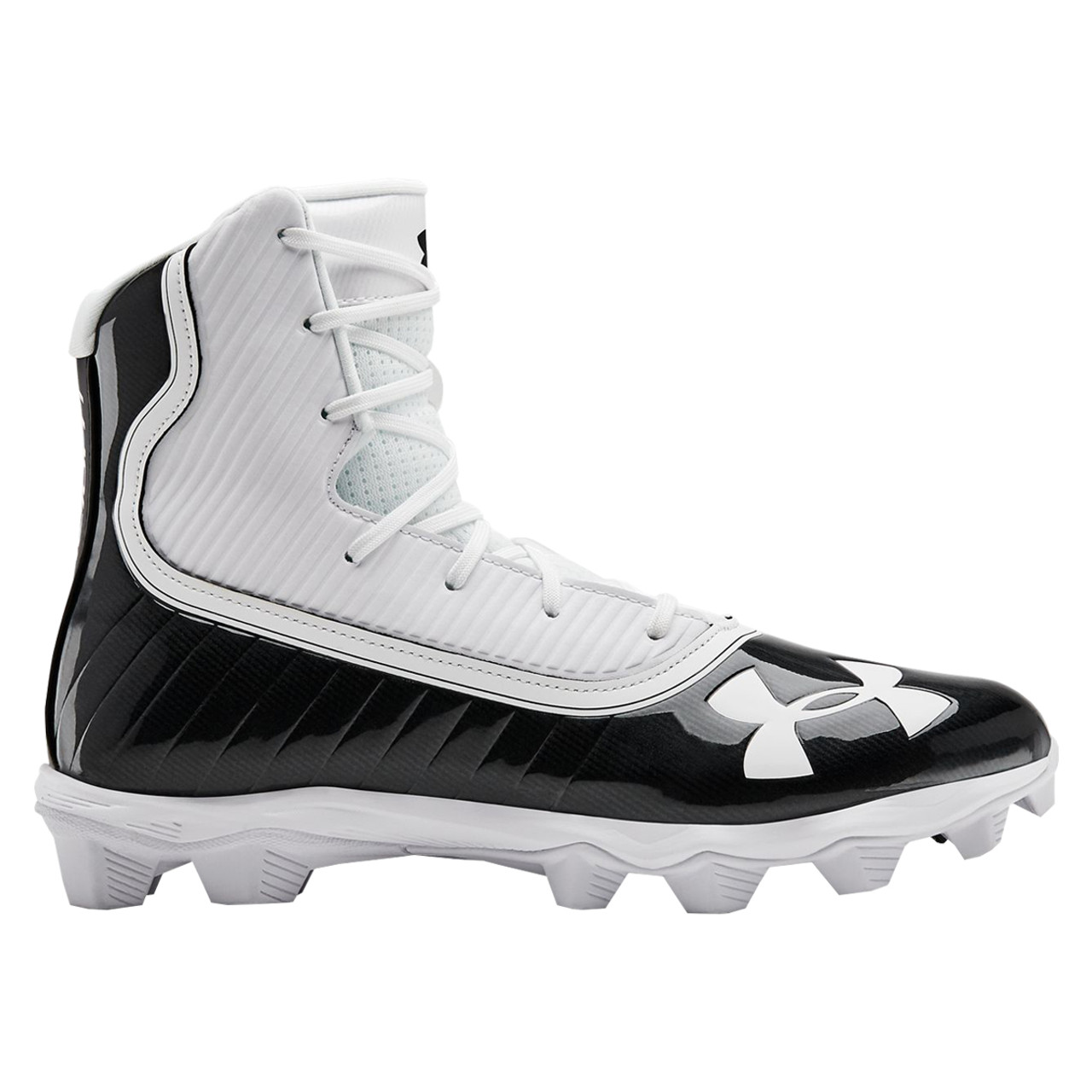 all white under armour highlight cleats