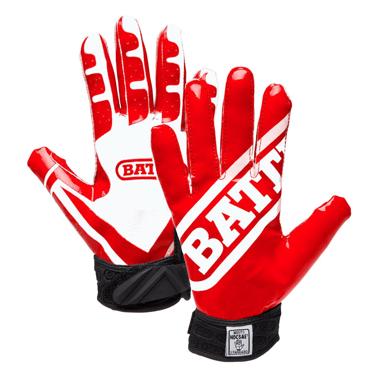 red receiver gloves