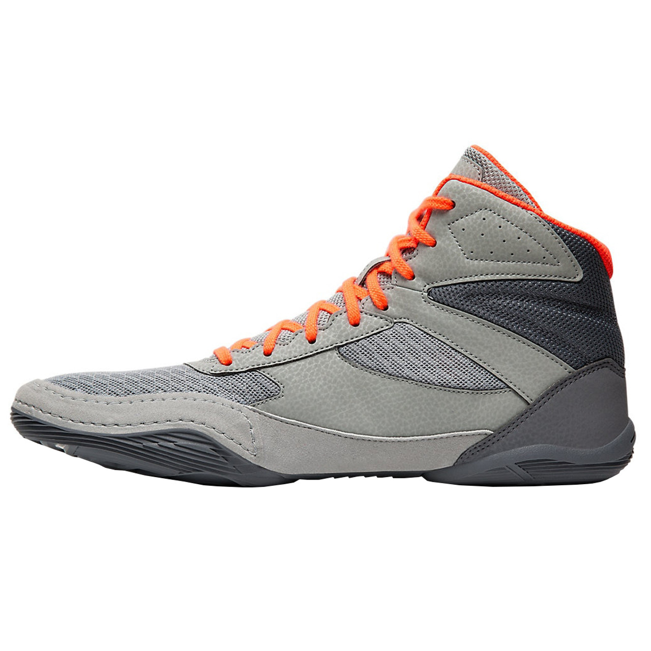 grey wrestling shoes