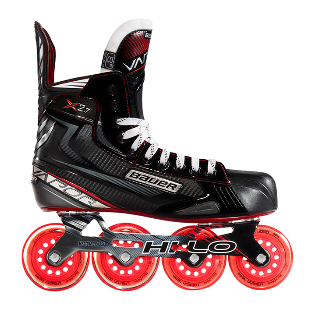 Used Bauer VAPOR X 2.7 R Senior 6.5 Inline Skates - Roller and Quad Inline  Skates - Roller and Quad