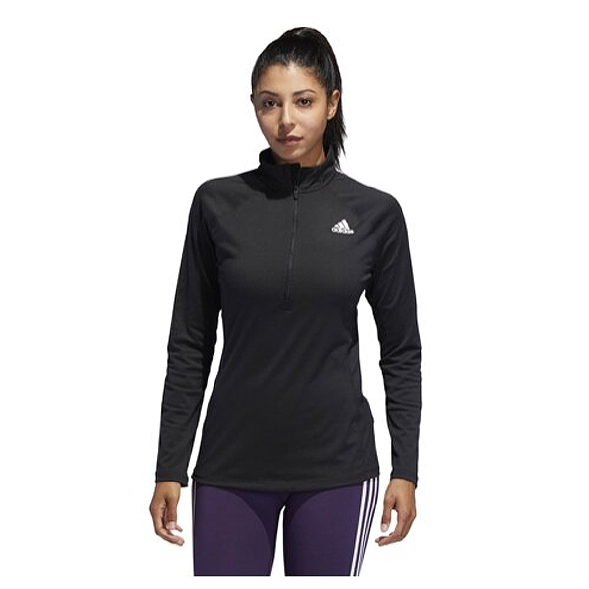 adidas quarter zip women's