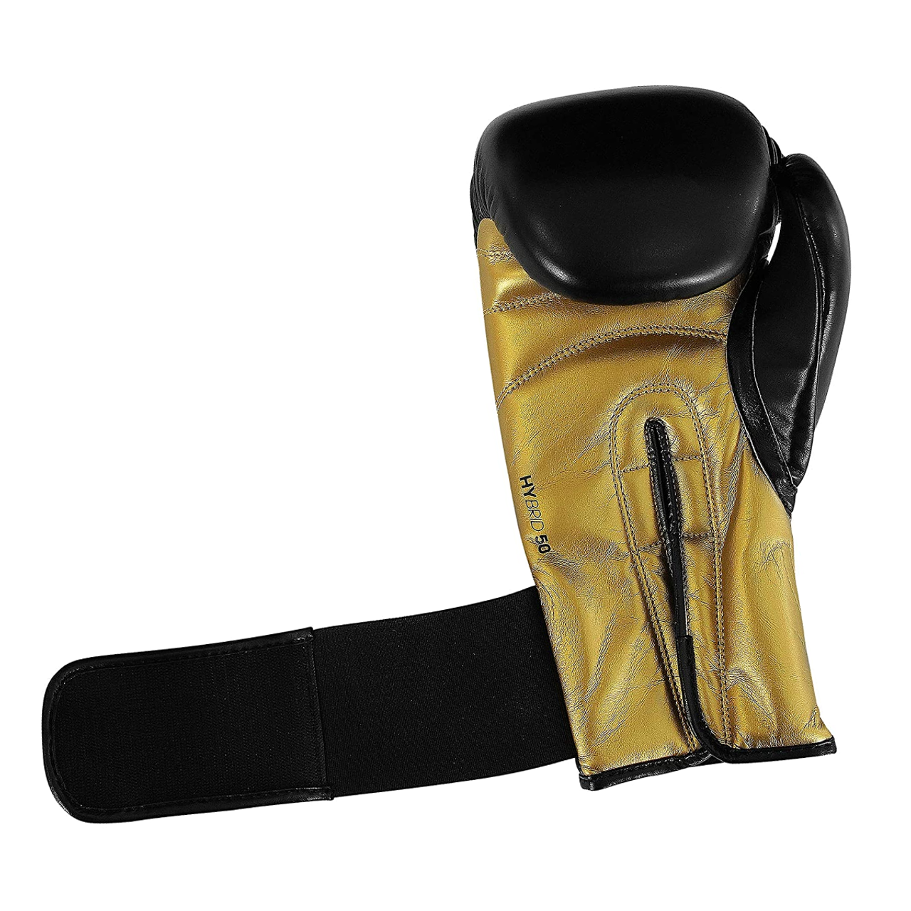 Hybrid Adidas 50 Gold - Boxing Gloves Black,