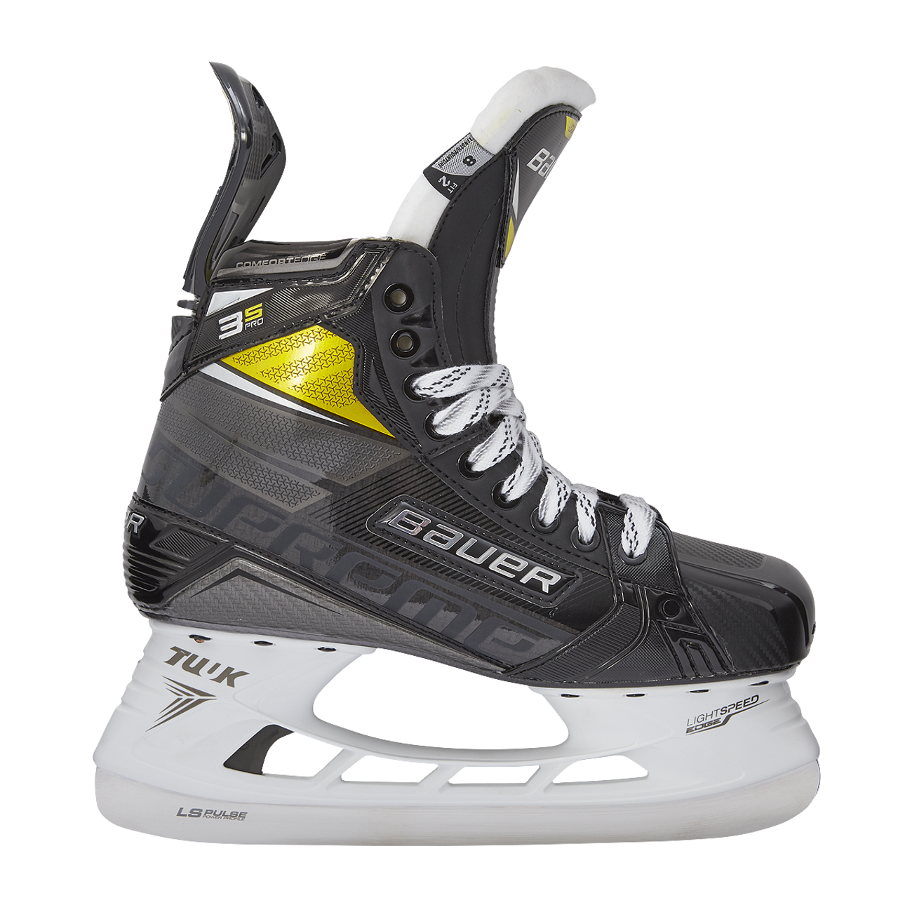 B s professional. Коньки Bauer Supreme 3s. Коньки Бауэр 3s Pro. Хоккейные коньки Bauer Supreme 3s Pro SR. Коньки хоккейные Bauer Supreme 3s Pro s20 YTH.