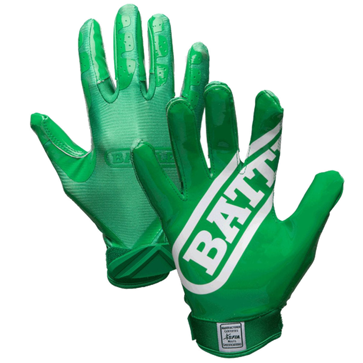 battle double threat football gloves