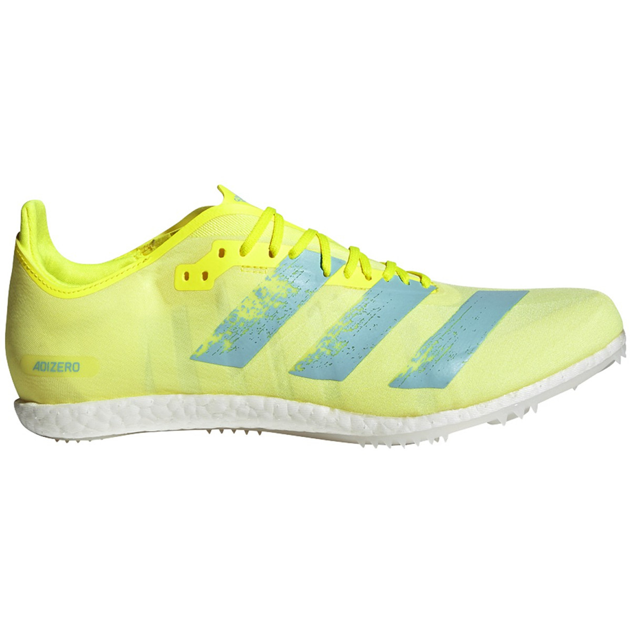 adidas Adizero Avanti Men s Track Field Shoes FW2246 Yellow Aqua Black