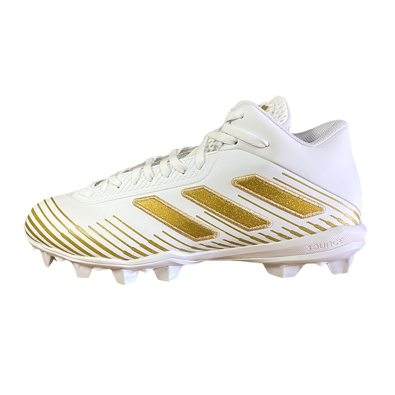 Adidas Freak Mid MD Men's Football Cleats EH2249 - White, Gold