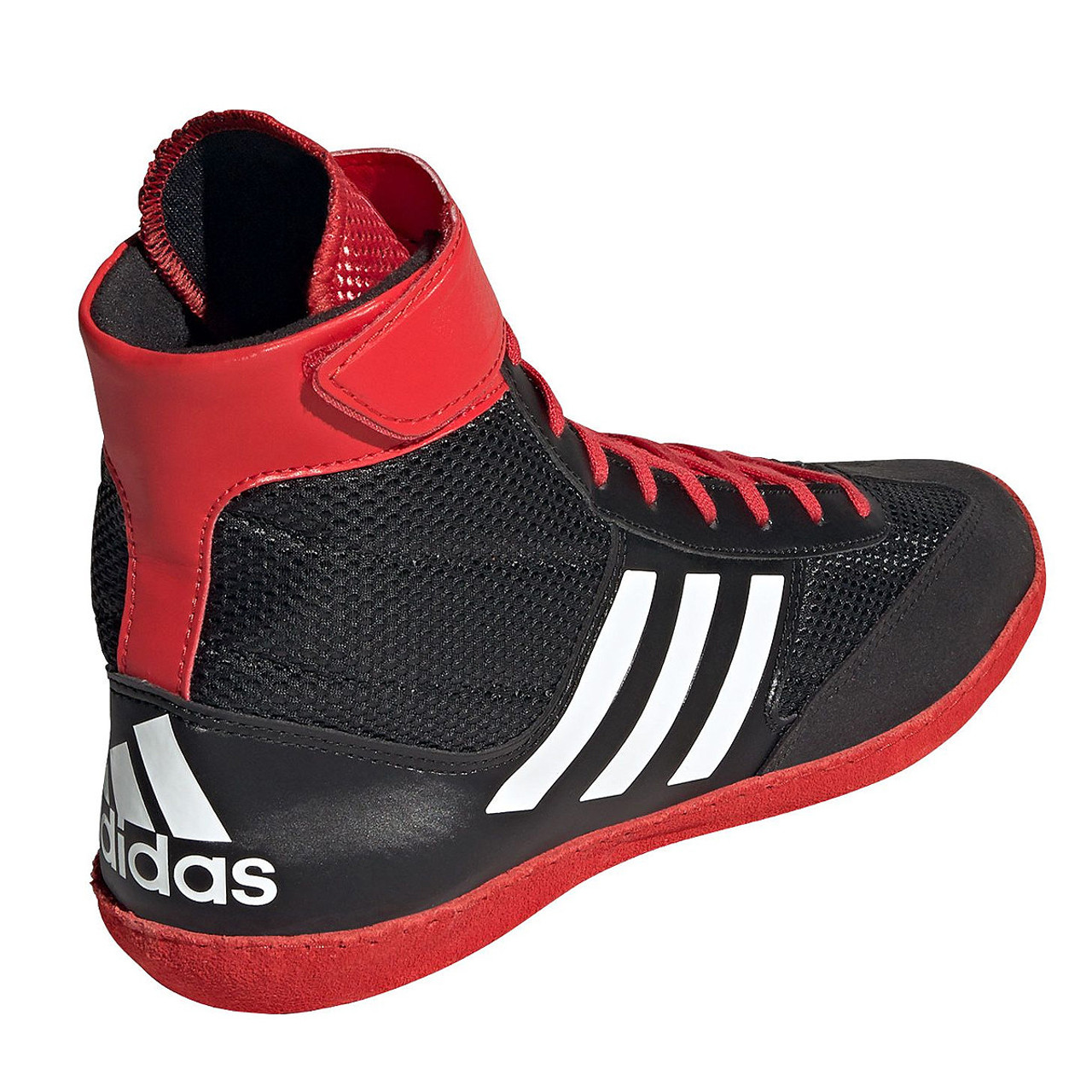 adidas Combat Speed 5 Adult Wrestling Shoes GZ8448 - Black/Red/White