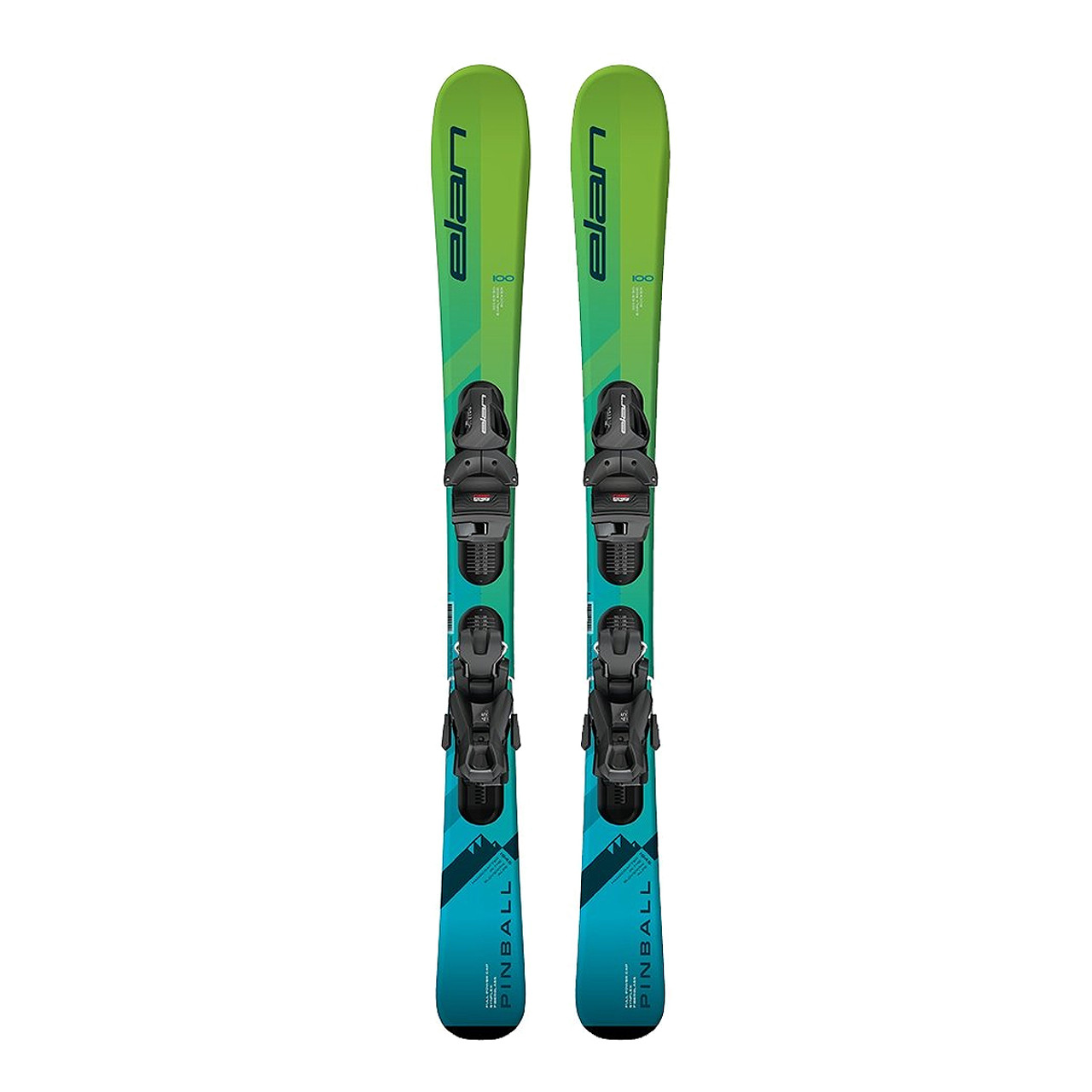 Elan Pinball Team Quick Shift Junior Skis with EL 7.5 GW Bindings