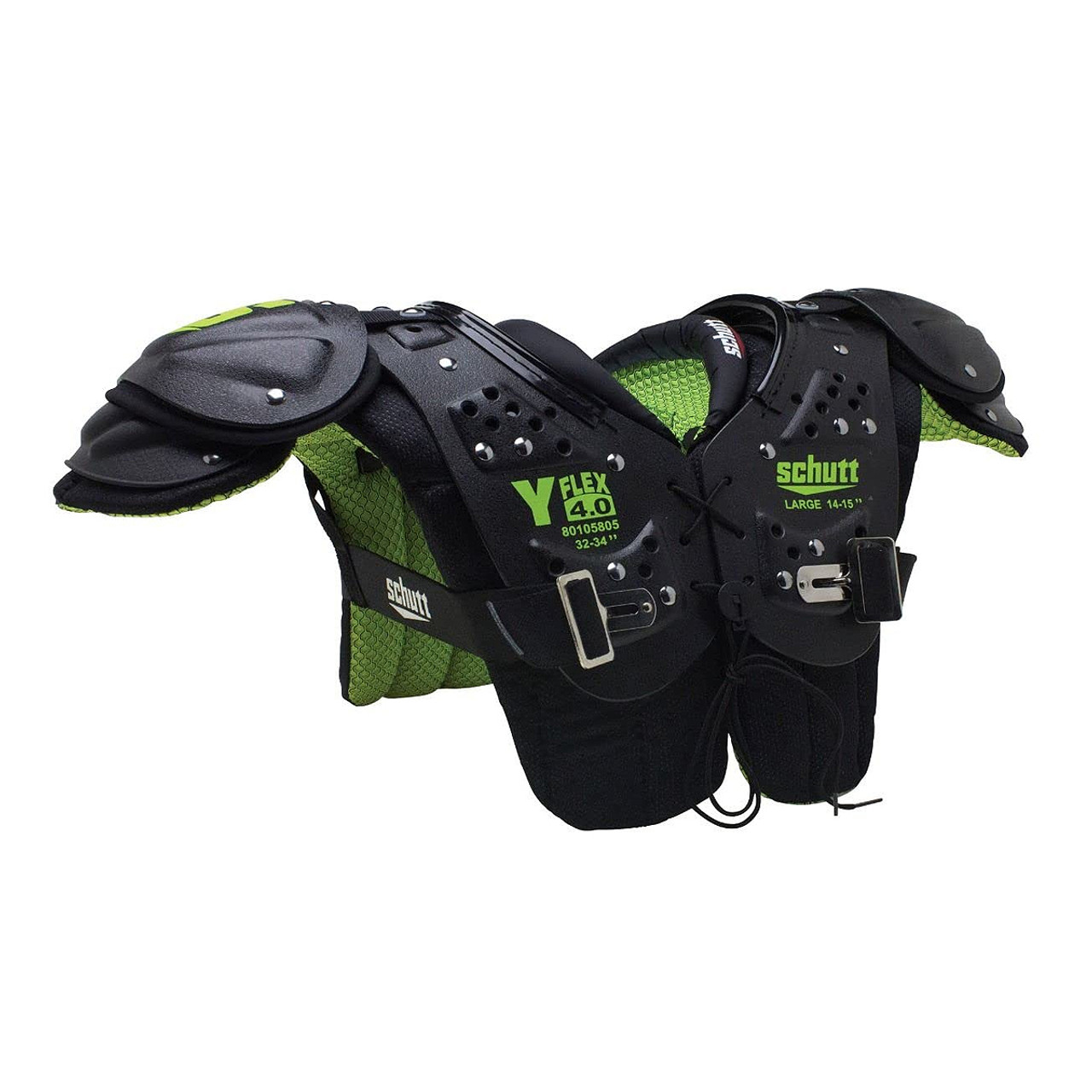 Schutt Kids' Y Flex 4.2 Shoulder Pads