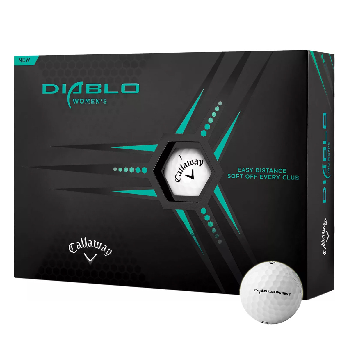 Callaway Women's Diablo Golf Ball 12 Pack