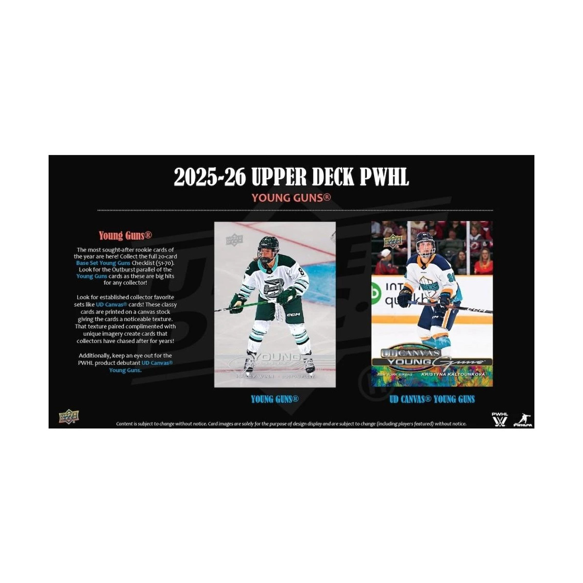 2025/26 Upper Deck PWHL Blaster Box Set