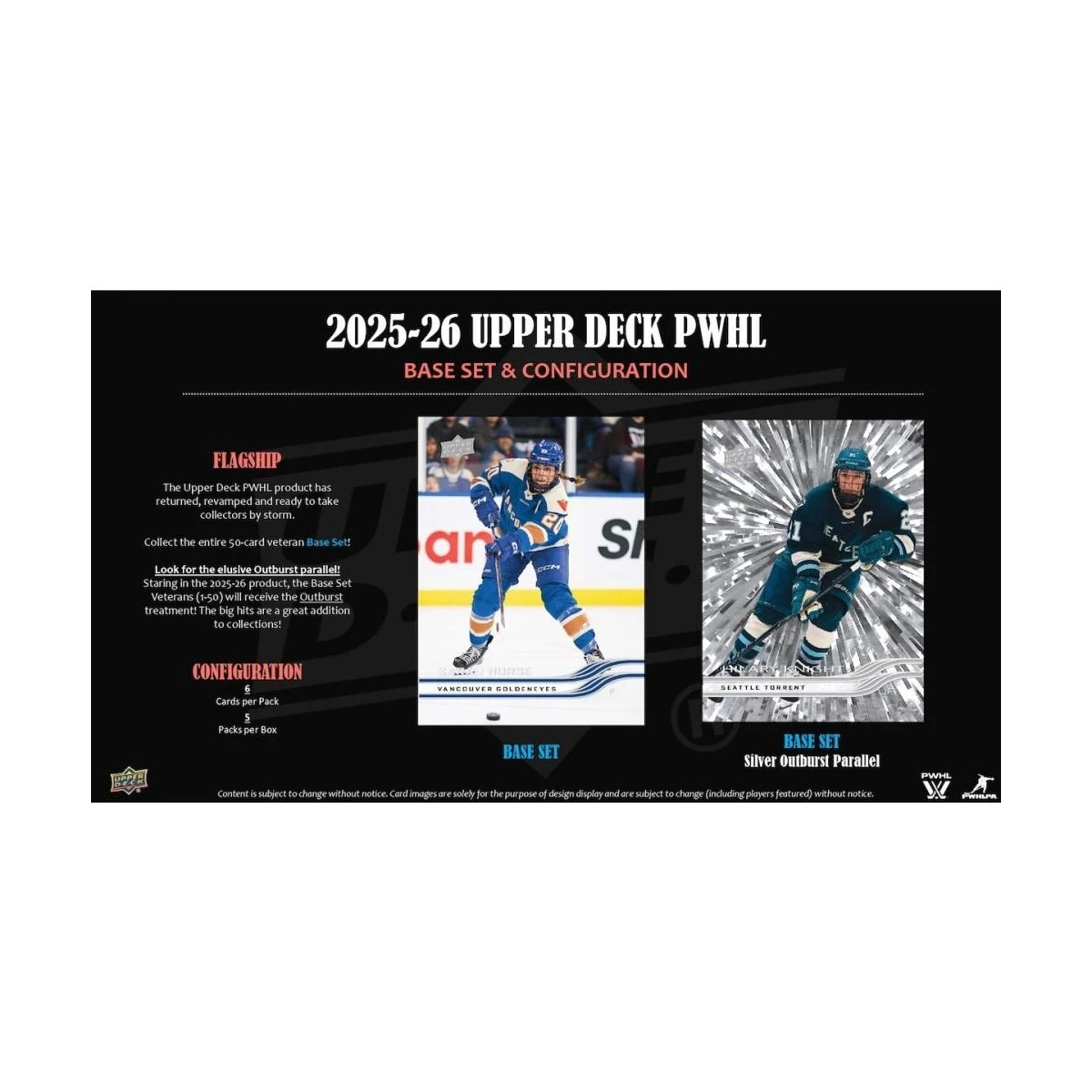 2025/26 Upper Deck PWHL Blaster Box Set