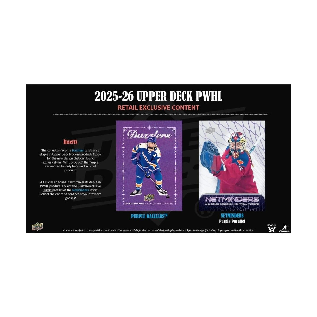 2025/26 Upper Deck PWHL Blaster Box Set
