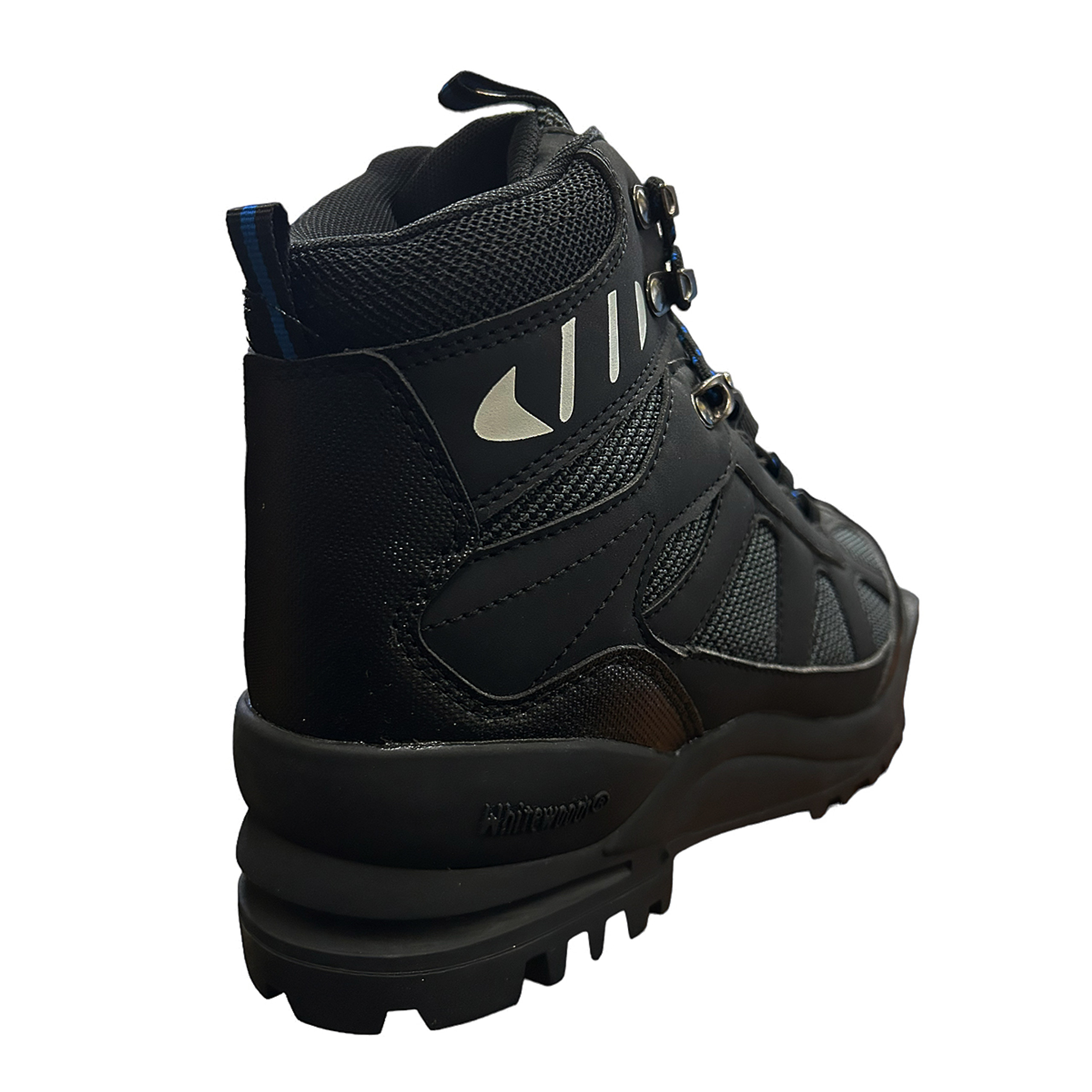 Whitewoods Model 301 75mm 3 Pin Cross Country Ski Boots - Black, Gray