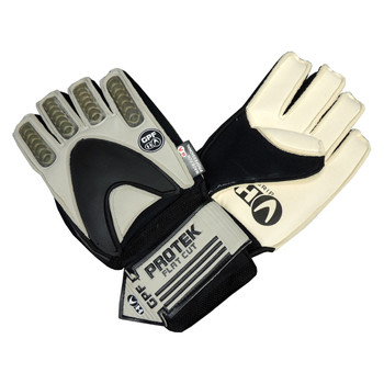 Ho Soccer Keeper Protek Negative Football Goalie Gloves - Black/Grey