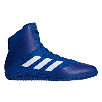 Adidas Mat Wizard 4 Adult Wrestling Shoes AC6973 - Royal, White