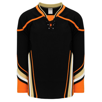 Athletic Knit (AK) H550BA-PHI624B Adult Philadelphia Flyers Third Black Hockey Jersey XX-Large