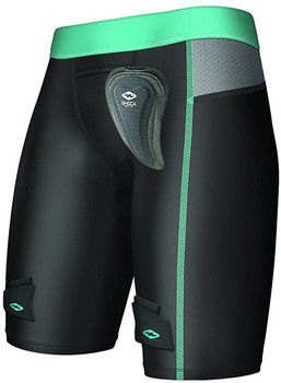 Shock Doctor Women's Compression Hockey Short with Pelvic Protector