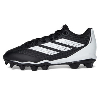 adidas adizero Impact MD K 2.0 Molded Rubber Kids' Baseball & Softball Cleats JH6762 - Core Black, Footwear White