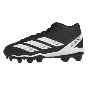 adidas adizero Impact.2 MD Molded Rubber Kids' Football Cleats IE3996 - Core Black, Footwear White