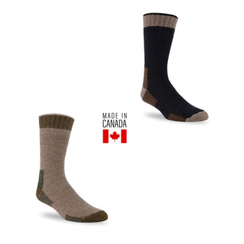 J.B. Field's Thermal Backpacker Acrylic & Merino Boot Socks - Assorted Colors & Sizes