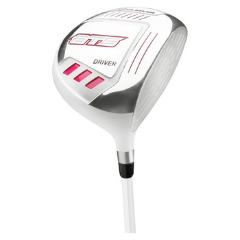 Orlimar ATS Series Junior Girls' Golf Driver - Ages 5 to 8, White/Pink