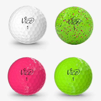 Vice Pro Air Golf Balls - 1 Dozen Balls - Assorted Colors