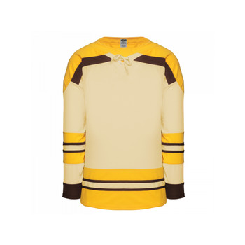 Athletic Knit H550B Hockey Jerseys - Boston Alt Sand
