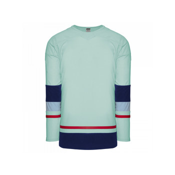 Athletic Knit H550B Hockey Jerseys - Seattle Ice Blue
